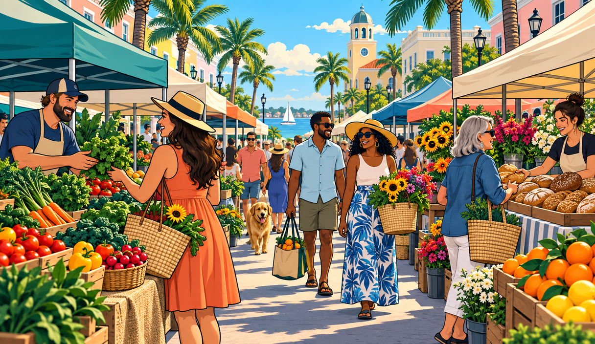 Downtown Fort Myers farmers market gets a bigger fall footprint cover image