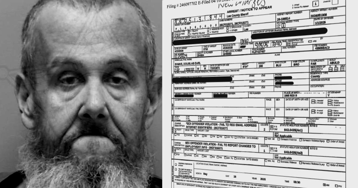A convicted sex offender allegedly kept getting jobs around kids in Lee County cover image