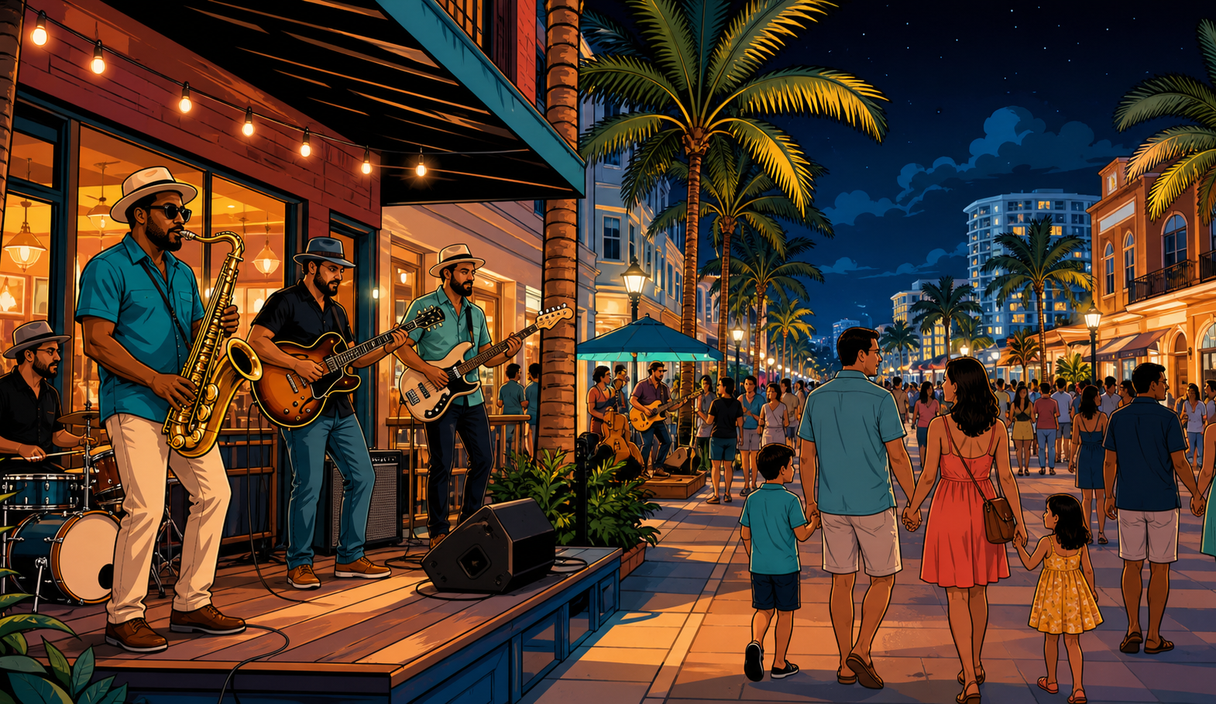 Monthly Music Walk takes over downtown Fort Myers again in August cover image